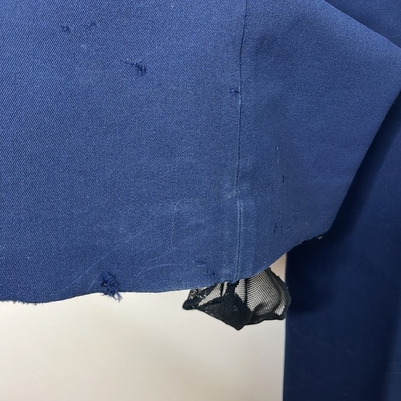 VTG Bogner Navy Wool Ski Snow Strip-up Pants Sz 34 Regular WEAR - Picture 8 of 11